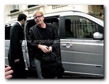 Llegada de DM al Hotel en Buenos Aires